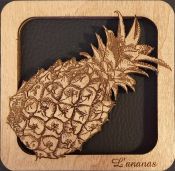 Sous-verre - Ananas